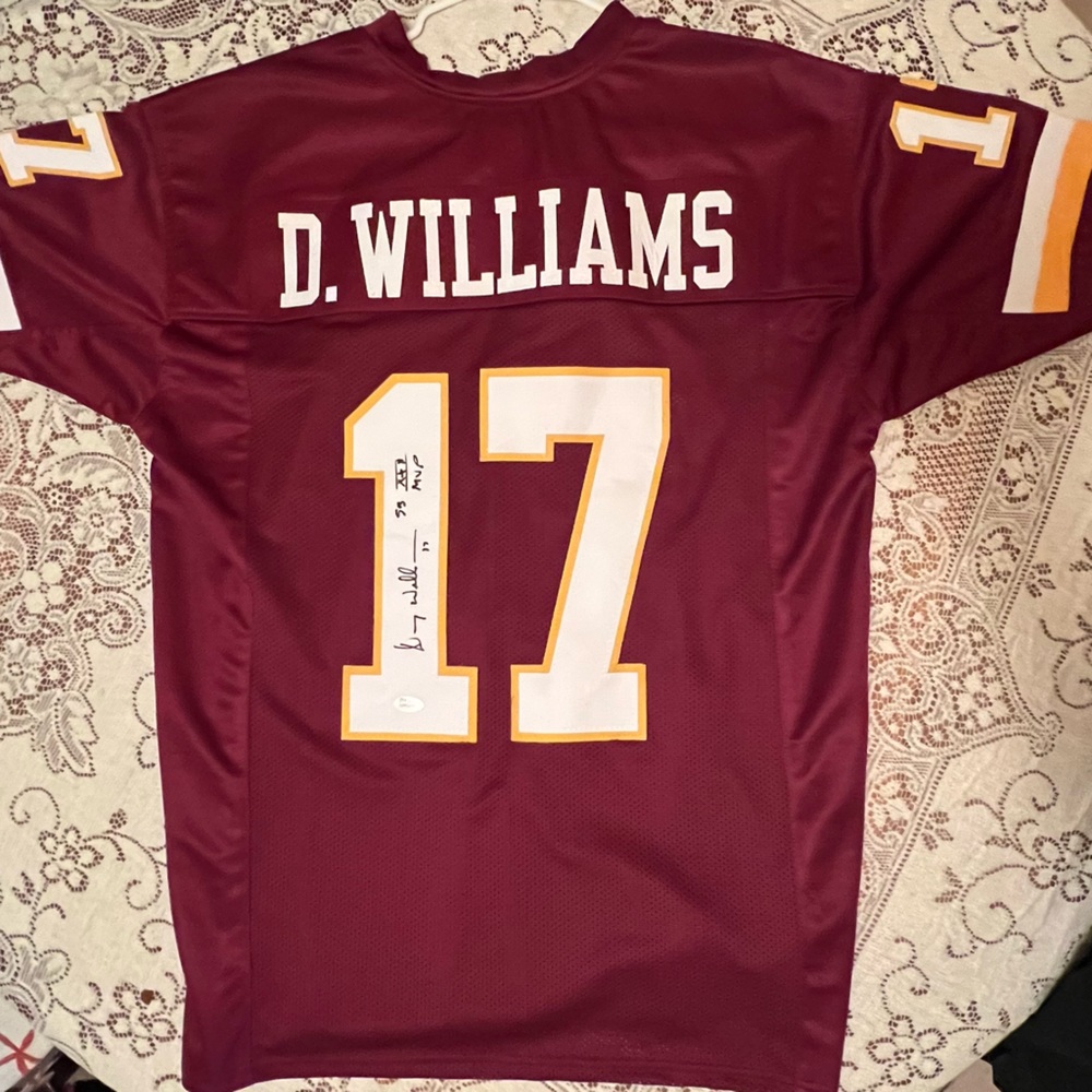 Doug Williams signed Jersey